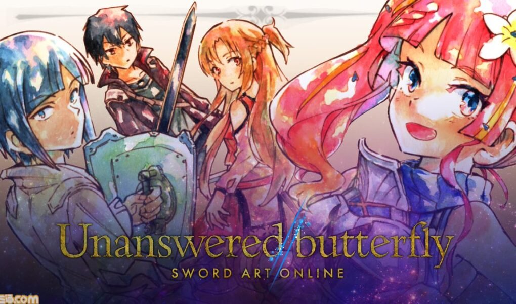 HCsNkjXWMAE7LZk Novo Anime Exclusivo Unanswered Butterfly do Jogo Echoes of Aincrad