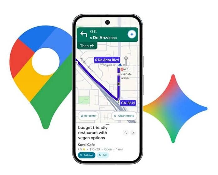 google maps com google gemini 2 A Nova Era do Google Maps