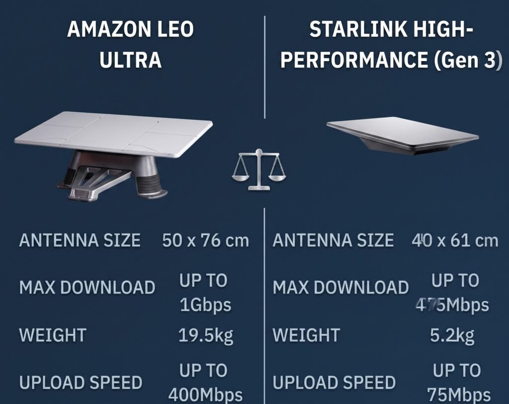 Amazon Leo: tudo sobre a internet via satélite da Amazon que chega para competir com a Starlink https://leo.amazon.com/