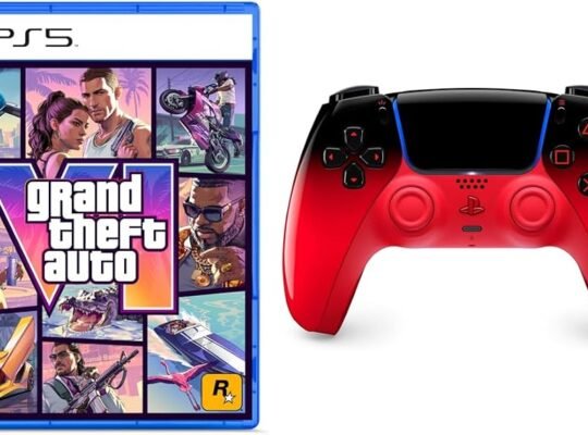 616ExW9VR5L. AC UF10001000 QL80 Combo GTA VI PS5 + DualSense Techno Red Já Está em Pré-venda na Amazon