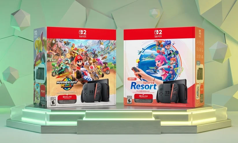827169 Switch 2: Dois Novos Bundles com Jogos e Nintendo Switch Online Serão Lançados