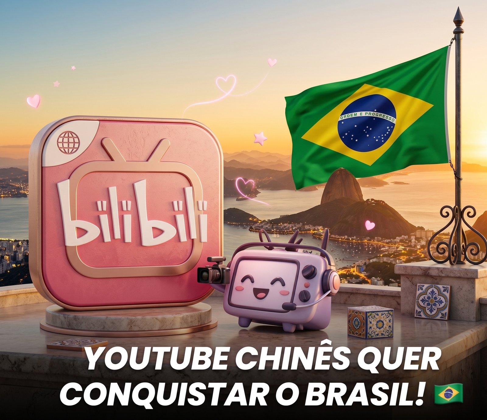 Gemini Generated Image 9fcr859fcr859fcr Bilibili Chega ao Brasil: Plataforma Chinesa de Animes Vai Conquistar o Público Brasileiro