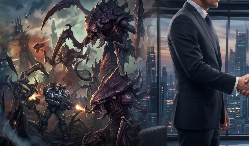 Gemini Generated Image cgvptzcgvptzcgvp StarCraft 3 Fora da Blizzard? Nexon Estaria Negociando Aquisição da Franquia