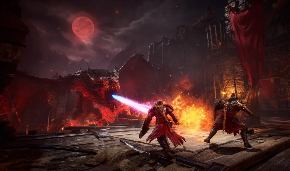 crimson moon