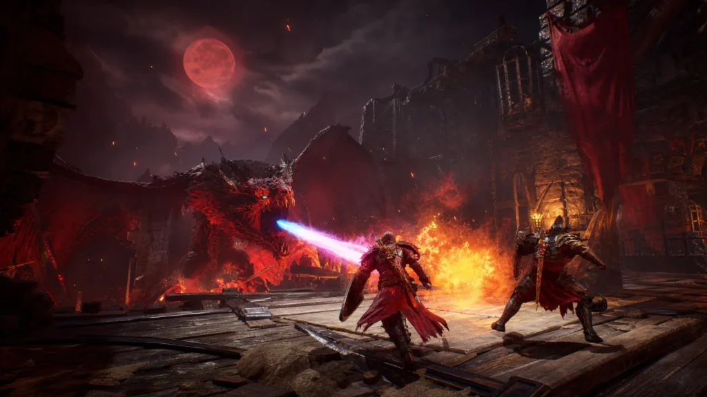 crimson moon